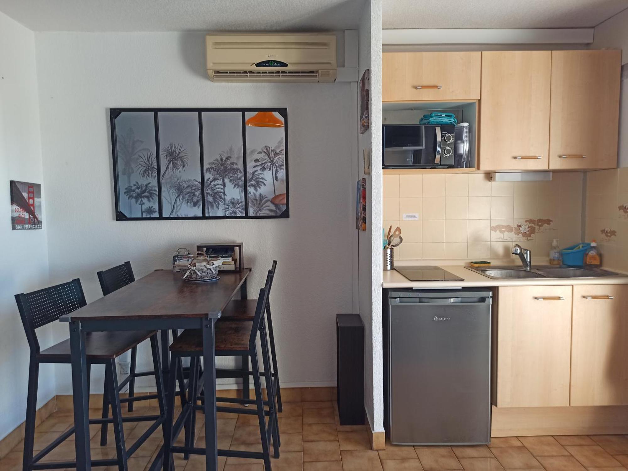 Superbe Studio Cabine, Cap D'Agde Quarto foto